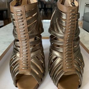 Christina Louboutin Karina caged booties
